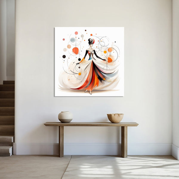 Lady in Waiting | Morden Geometric Art