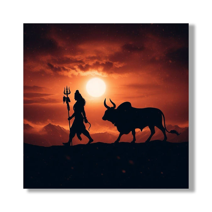 Nandi and Shiva 2