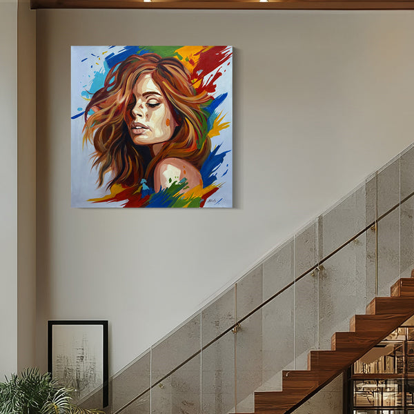 Expressive Woman Face (32*32)