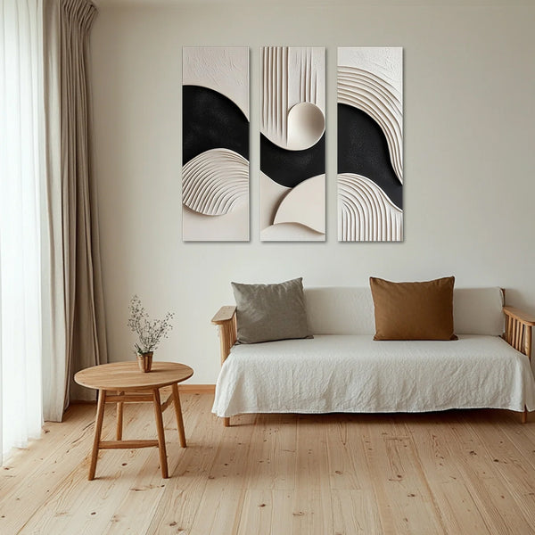 3 Panel art pieces Luxury 3 Panel Wall Art for Modern Homes | Craftico