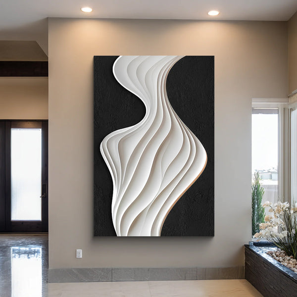 3d abstract wall art textured canvas
