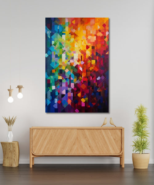 Painting for Living Room : chaos-in-chroma