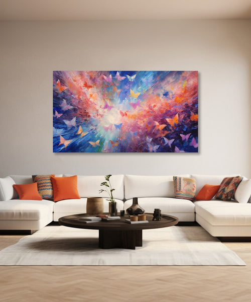 Painting for Living Room : butterfly-dreamscape