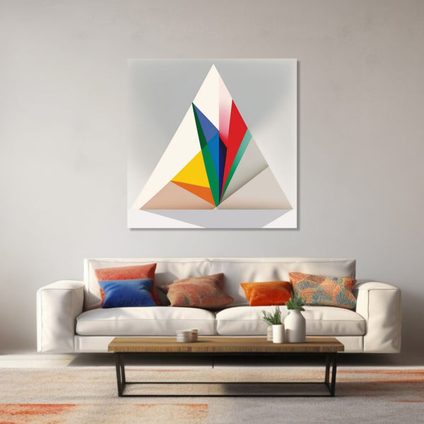 Prismatic Illumination | Morden Geometric Art