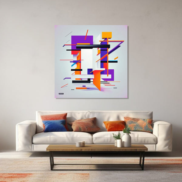 Harmonious Contrasts | Morden Geometric Art