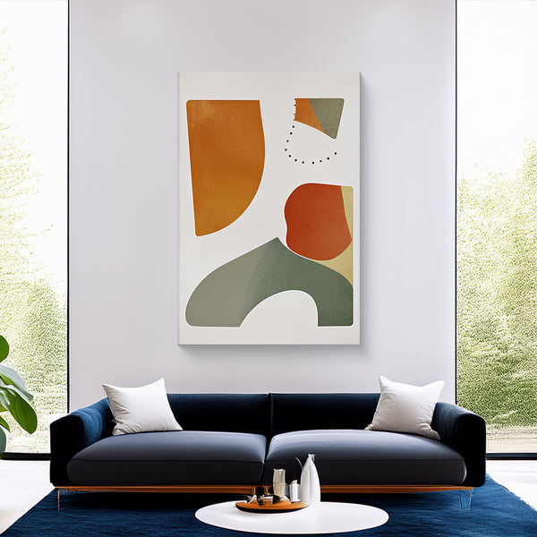 geometric abstract artwork