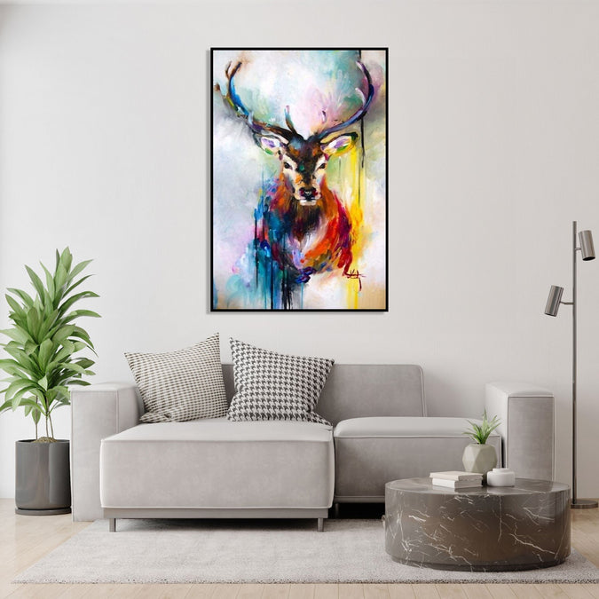 Vibrant Antlers