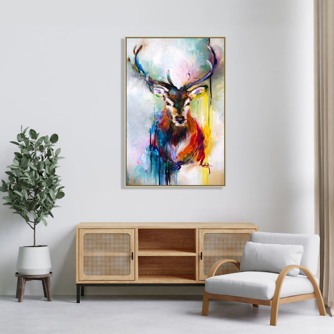 Vibrant Antlers