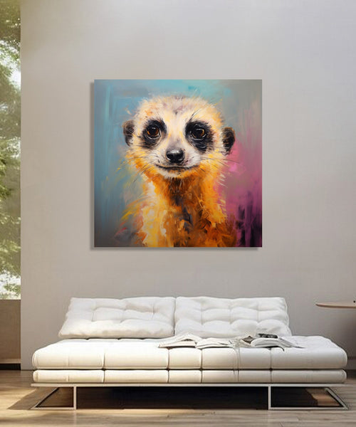 Painting for Living Room : curious-eyes