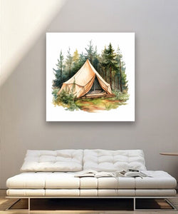 A tent in the forest Room 1