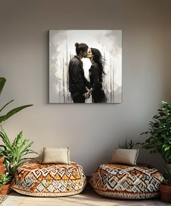 couple painting