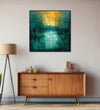 Canvas Painting for Living Room : aqua-illumination