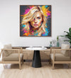 Canvas Painting for Living Room : blonde-beauty