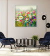 Canvas Painting for Living Room : blooming-symphony-1