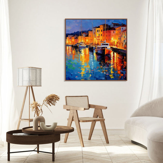 Canvas Painting for Living Room : canal-serenity