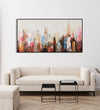 Canvas Painting for Living Room : cityline