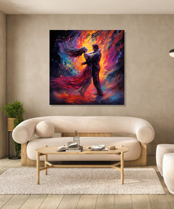 Canvas Painting of Couple for Living Room