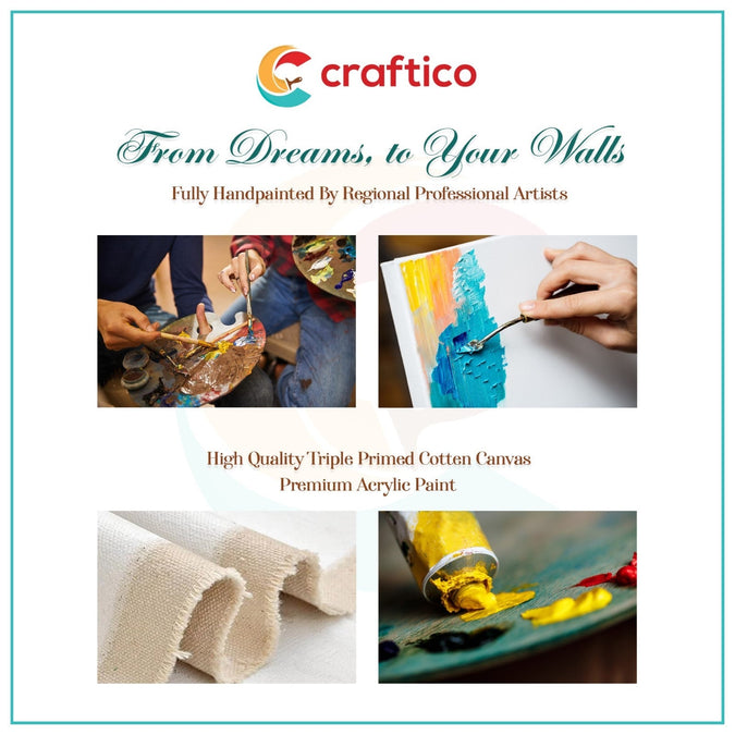 Craftico Creations Premium Quality Handmade Painting