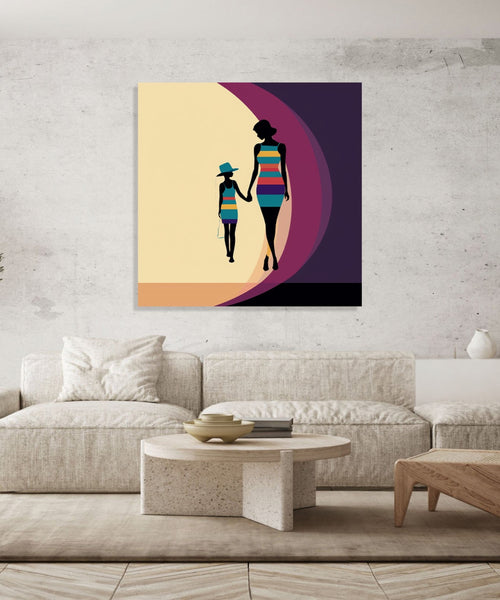 Painting for Living Room : bond-of-love