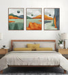 Handmade Painting for Bed Room : abstract-landscapes