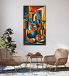 Handmade Painting for Bed Room : abstract-still-art