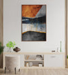 Handmade Painting for Bed Room : abstract-wooden-hues-5