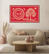 Handmade Painting for Bed Room : aipan-community-life-2