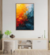 Handmade Painting for Bed Room : battle-of-fire-water