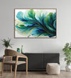 Handmade Painting for Bed Room : bloom-of-green