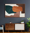 Handmade Painting for Bed Room : earthy-flow