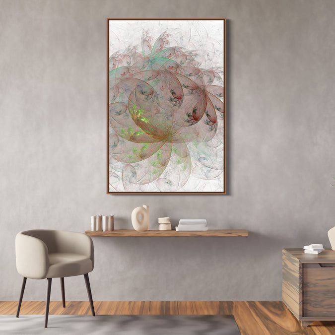 Handmade Painting for Bed Room : ethereal-swirls