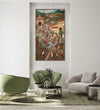 Handmade Painting for Bed Room : european-colonial-influenced-art