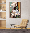 Handmade Painting for Bed Room : gilded-blooms