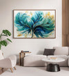 Handmade Painting for Bed Room : golden-bloom