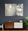 Handmade Painting for Bed Room : golden-swirls-3