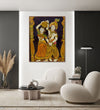 Handmade Painting for Bed Room : indian-radha-krishna