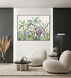 Handmade Painting for Bed Room : pichwai-foliage