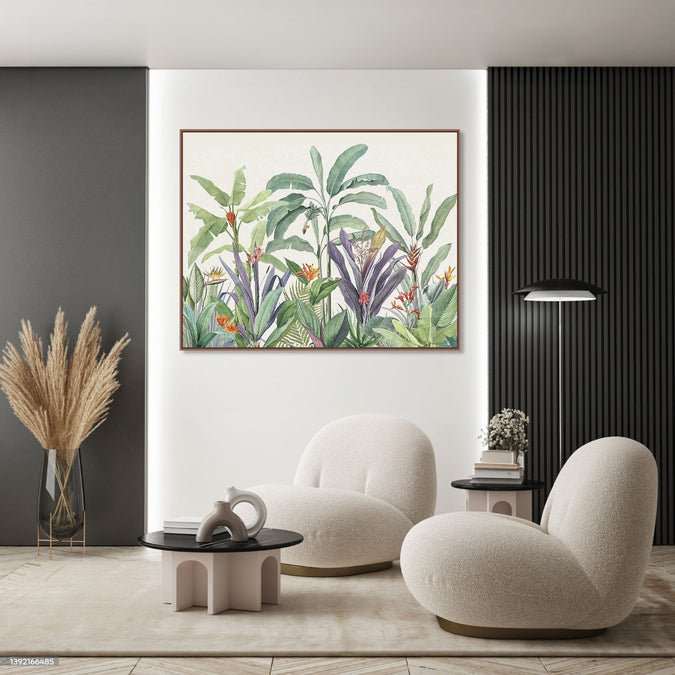 Handmade Painting for Bed Room : pichwai-foliage