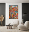 Handmade Painting for Bed Room : rajasthani-folk-art-the-procession