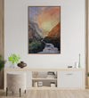 Handmade Painting for Bed Room : sun-in-the-valley