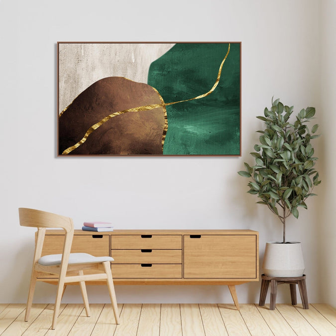 Handmade Painting for Bed Room : the-golden-thread