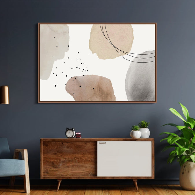 Handmade Painting for Bed Room : tranquil-balance-2