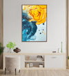 Handmade Painting for Bed Room : water-fire