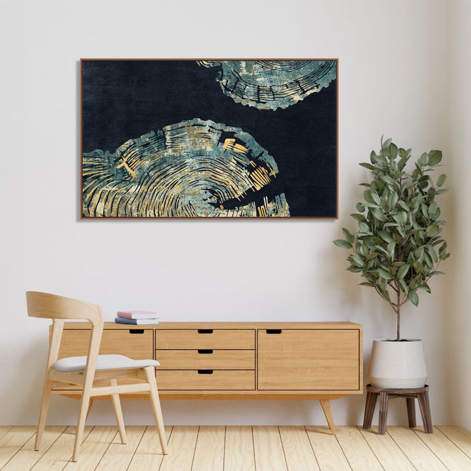 Handmade Painting for Bed Room : woodprints