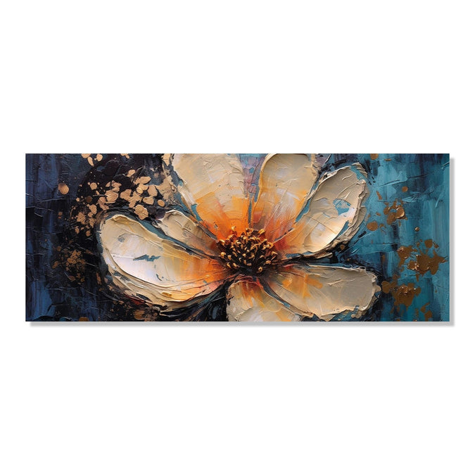 Handmade Painting for Drawing Room : abstract-subtle-bloom