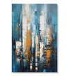 Handmade Painting for Drawing Room : blue-rain