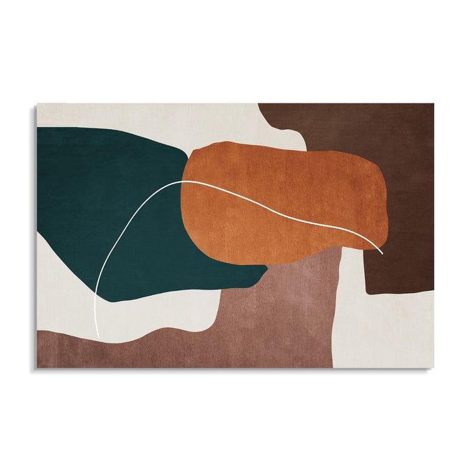 Handmade Painting for Drawing Room : earthy-flow