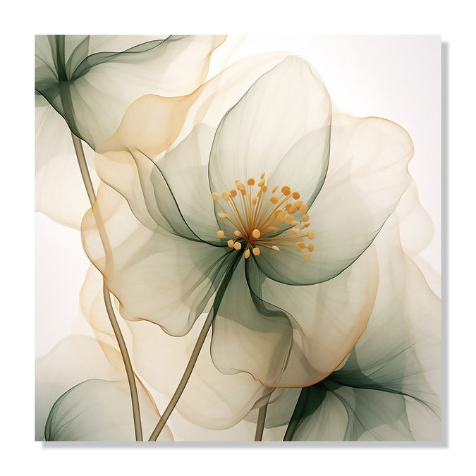 Handmade Painting for Drawing Room : ethereal-blossom