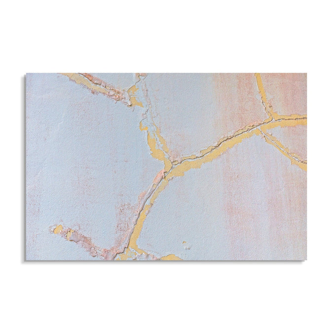 Handmade Painting for Drawing Room : golden-network-mirage