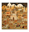 Handmade Painting for Drawing Room : india-mughal-influenced-art